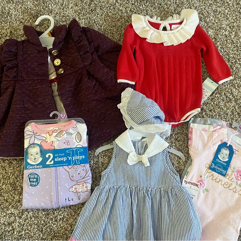 0-3 Mo Girls Clothing